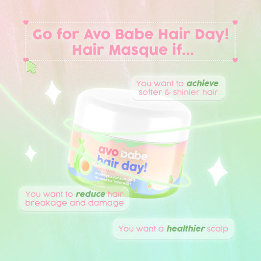 Avo Babe Hair Day! Hair Masque