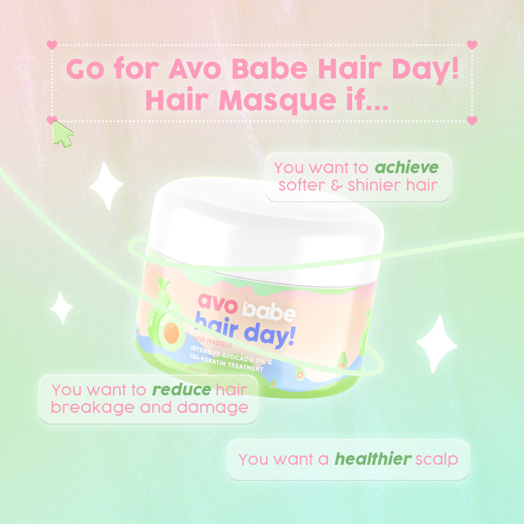 Avo Babe Hair Day! Hair Masque